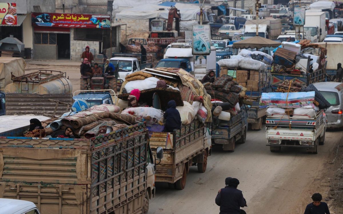 Más de 800.000 desplazados en Siria