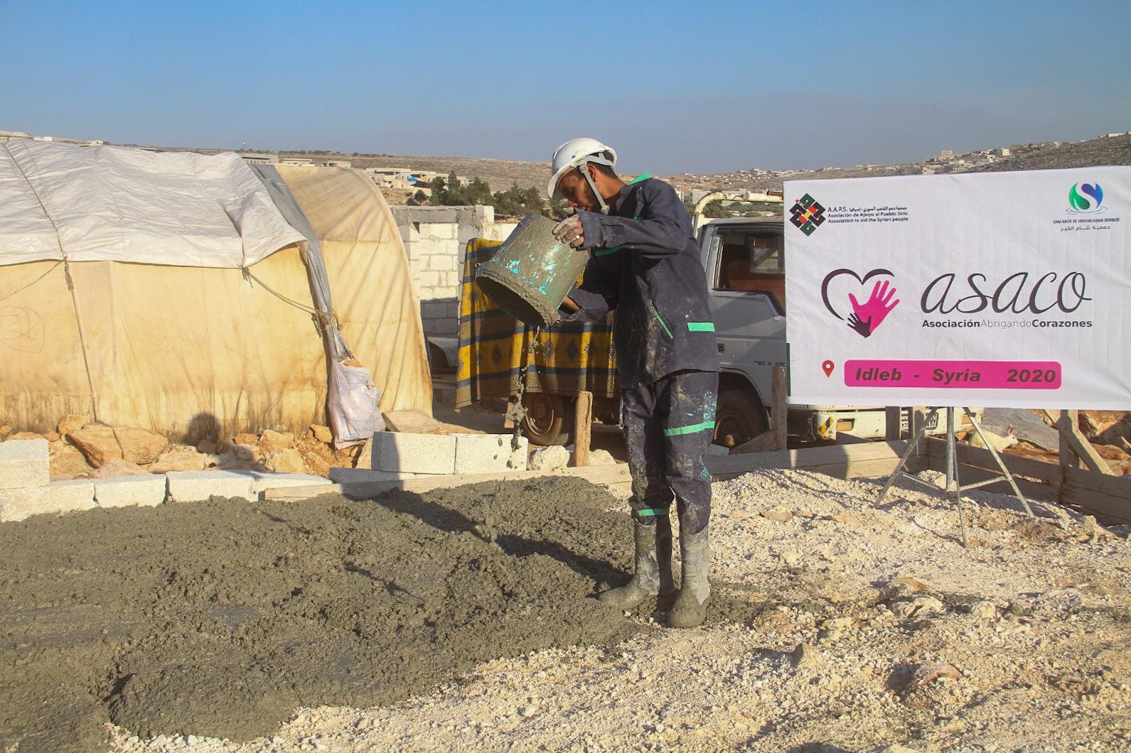 Escuela niños refugiados Siria