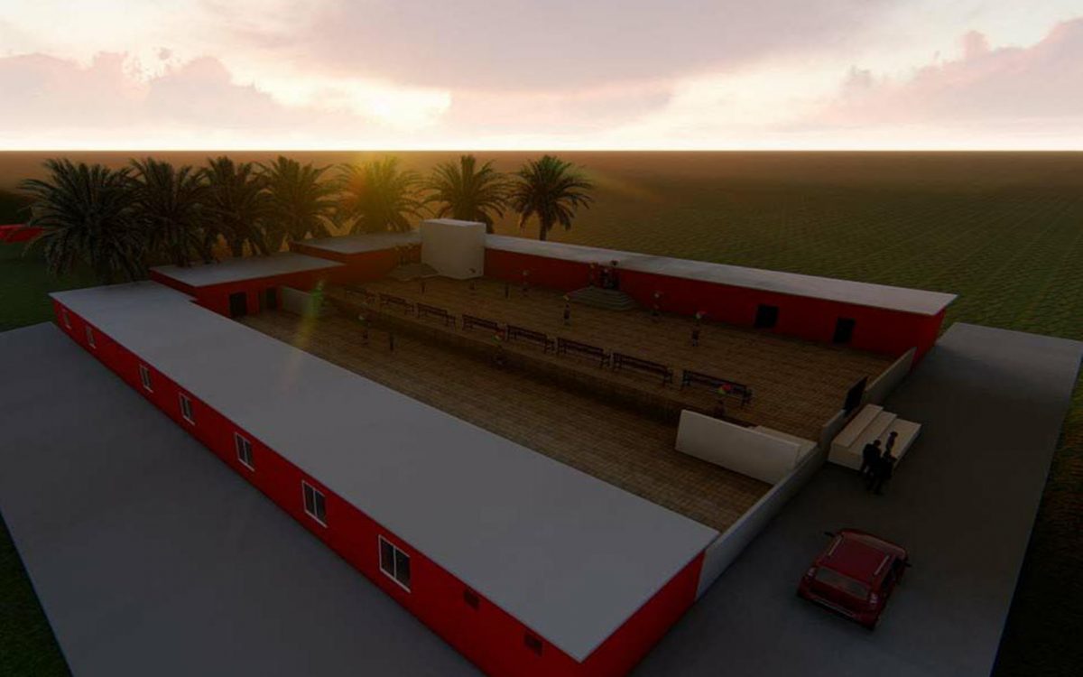 Así será “Escuela Esperanza”, el lugar que va más allá de la formación de los niños y niñas