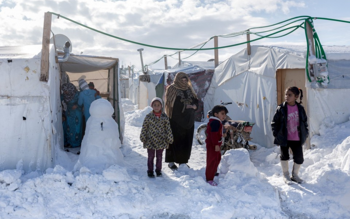 Siria afronta un invierno increíblemente duro, en especial para las personas desplazadas