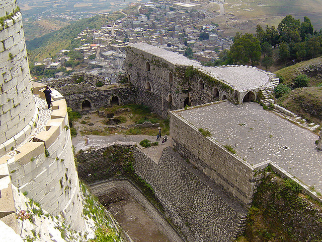 From the tower, Krak Des Chevaliers